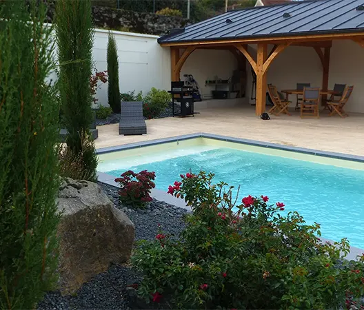 Aménagement d’un espace piscine en Bourgogne