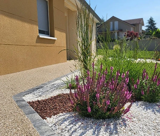 Chainage pavés béton